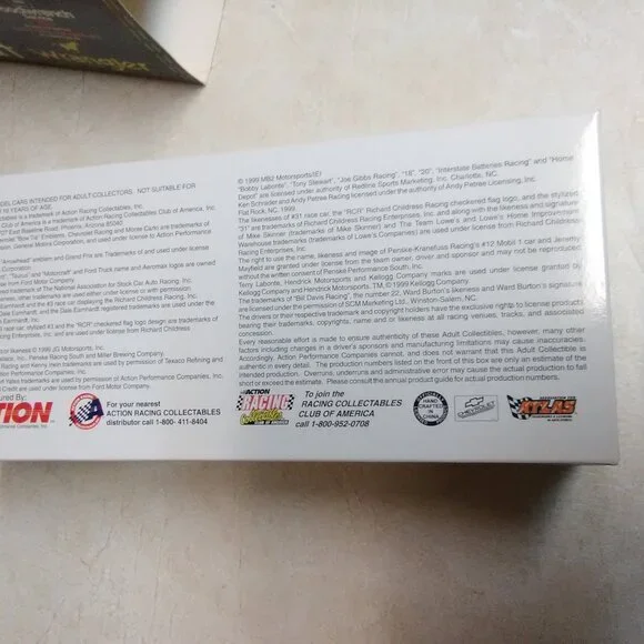 1999 Dale Earnhardt  Wrangler Jeans Monte Carlo 1:24  Bank - SHIP ONLY 1 CAR PER - Picture 10 of 13